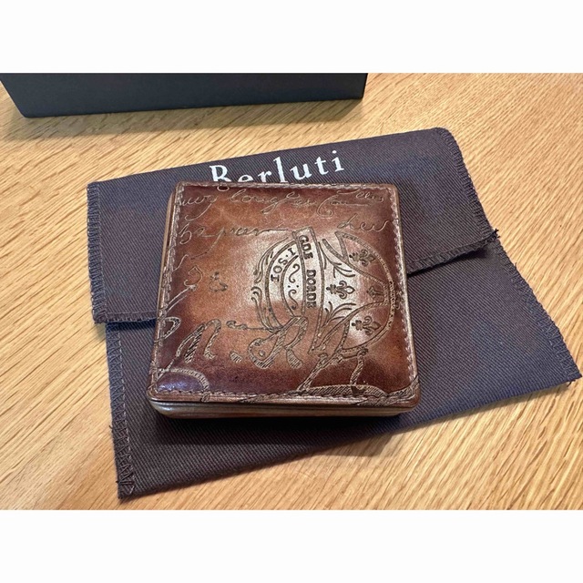 超歓迎された Berluti コインケース KHAYA オルガ期 ベルルッティ