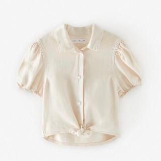 ザラキッズ(ZARA KIDS)のバルーンスリーブシャツ(Tシャツ/カットソー)