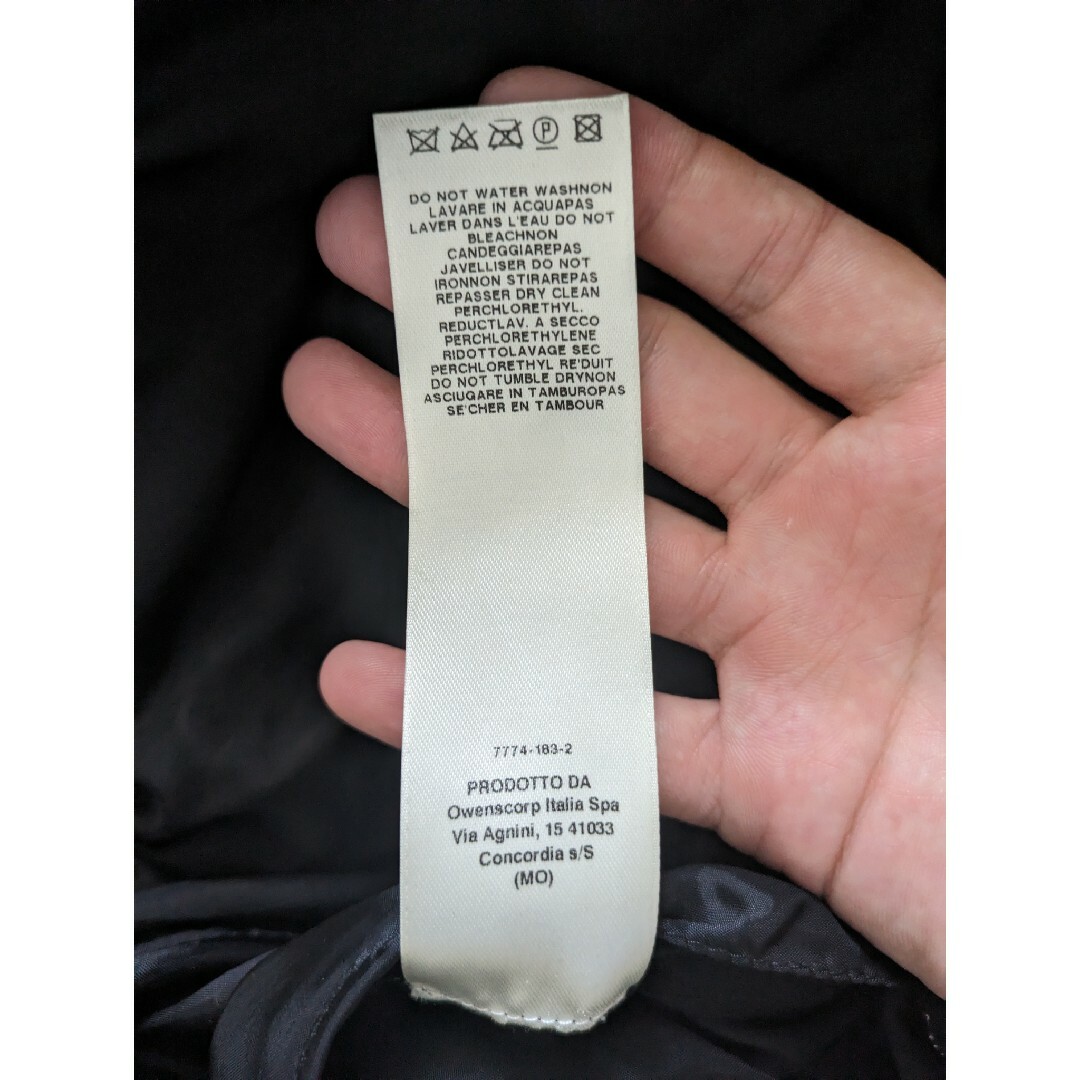 Rick Owens - rick owens ナイロン ラグラン ボンバー ジャケット 46の Rick Owens - rick owens ナイロン ラグラン ボンバー ジャケット 46の