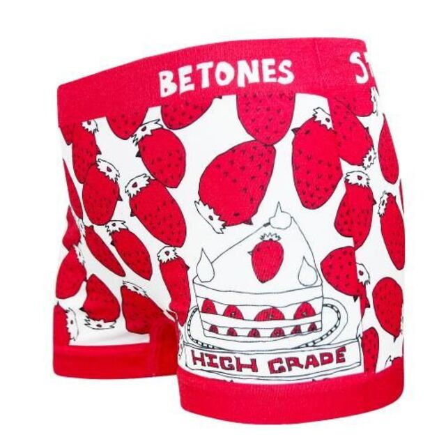 BETONES ビトーンズ KIDS ボクサーパンツ ブリーフ 新品 イチゴ柄 キッズ/ベビー/マタニティのキッズ服女の子用(90cm~)(下着)の商品写真