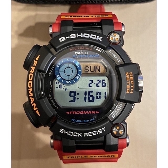 素敵な G-SHOCK - G-SHOCK フロッグマン GWF-D1000ARR-1JR 南極調査ROV