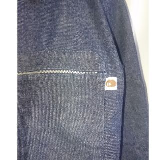 BAPE デニムジャケット【APE ベイプ エイプ アベイシングエイプ カモ】
