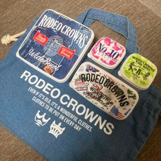 ロデオクラウンズ(RODEO CROWNS)の最終値下げ 高級  RODEO CROWNS キャンプ ランチ ボックス 日本製(調理器具)