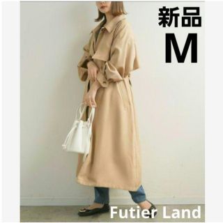 フューティアランド(futier land)の【新品】Futier Land フューティアランド　ケープロングトレンチコート(トレンチコート)