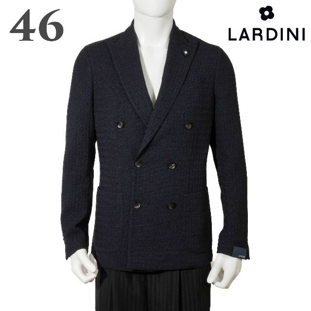 新品 LARDINI ダブルジャケット 46