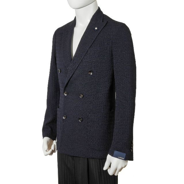 LARDINI - 新品 LARDINI ダブルジャケット 46の通販 by ユニオン
