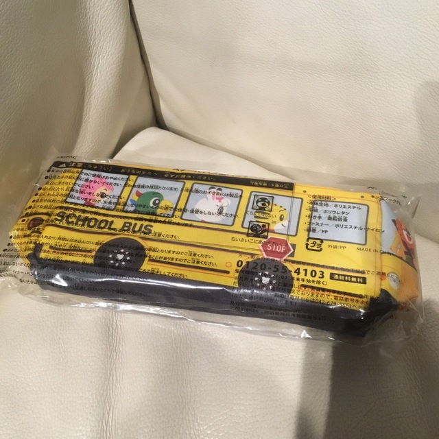 スクールバス型ペンケース　しまじろう エンタメ/ホビーのおもちゃ/ぬいぐるみ(キャラクターグッズ)の商品写真