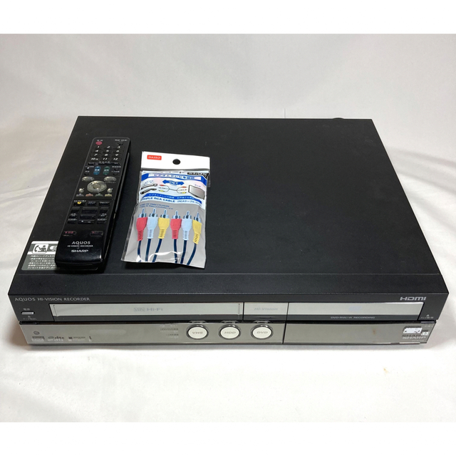 VHS/DVD/HDDダビング可能】SHARP DV-ACV52 (2) ホットセール 51.0%OFF