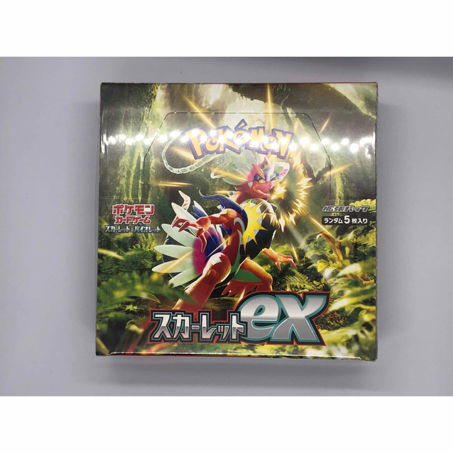 直売特注 ポケモンカード スカーレットex BOX シュリンク付き | www