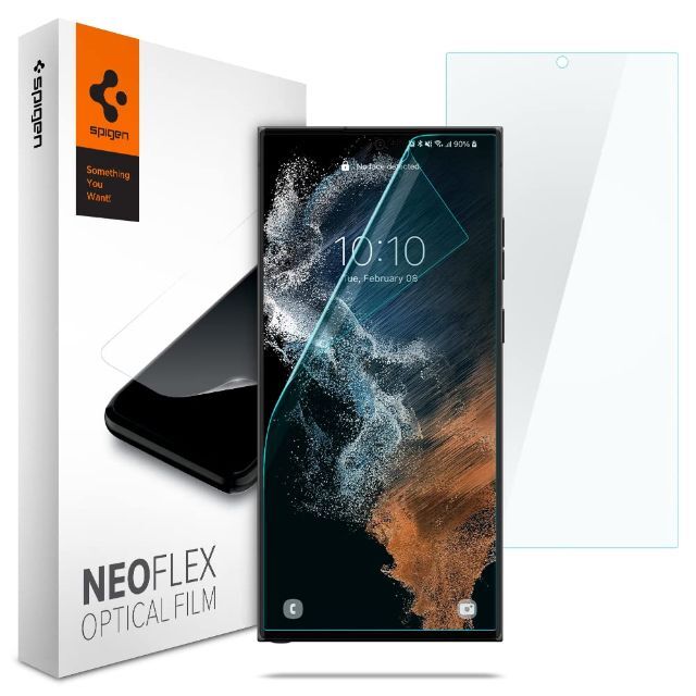 Spigen NeoFlex フィルム Galaxy S22 Ultra 用 全