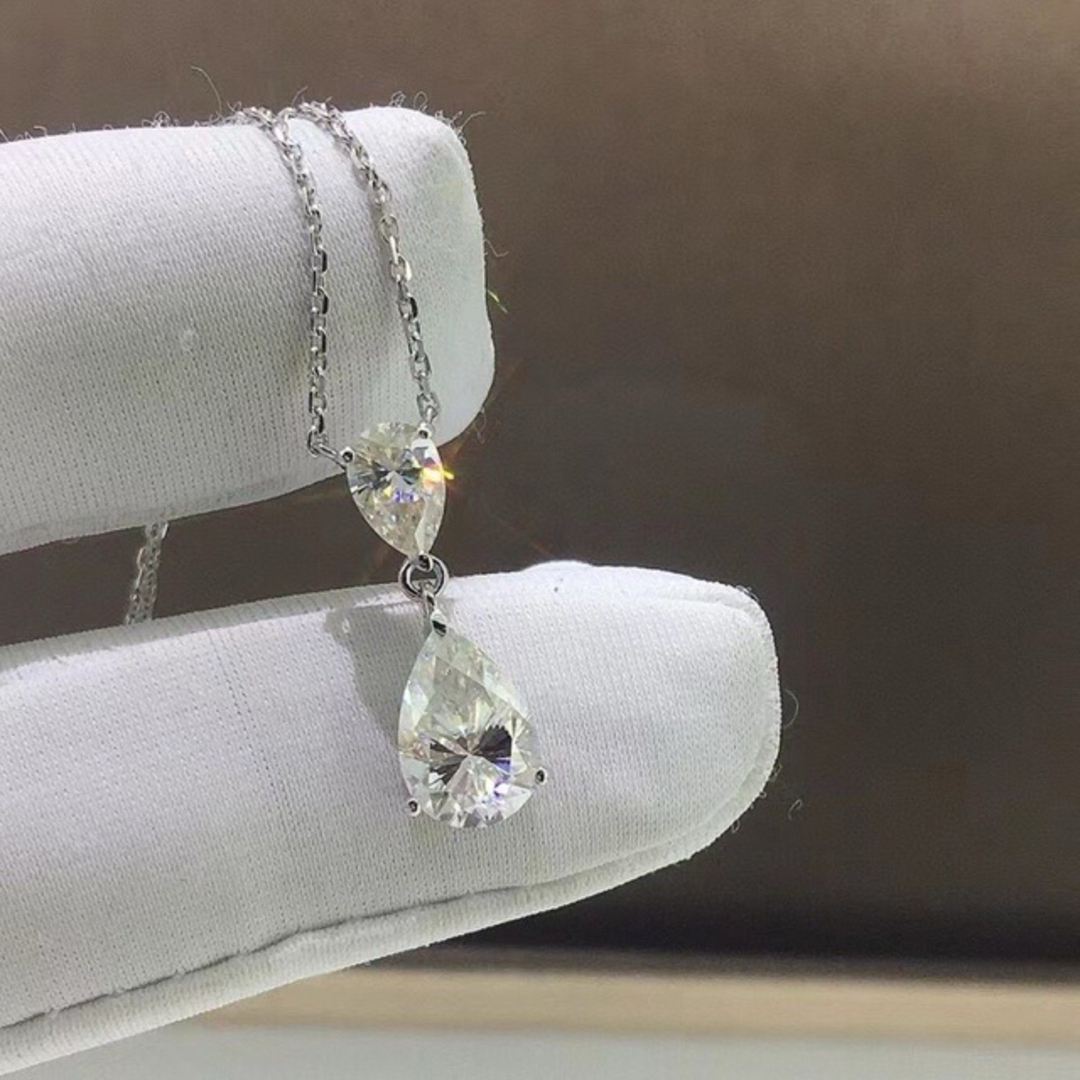 newカラー】2.0ct ハートモアサナイト ネックレス k18 | kensysgas.com