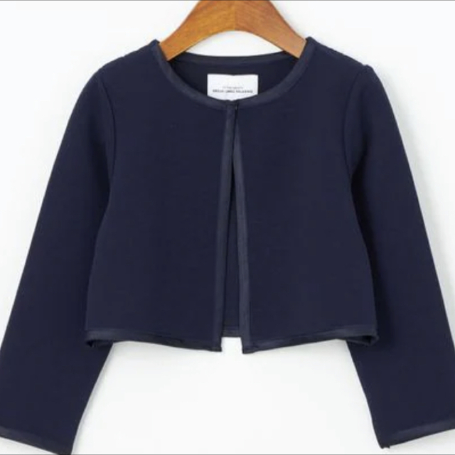 UNITED ARROWS green label relaxing(ユナイテッドアローズグリーンレーベルリラクシング)の新品　130 冠婚葬祭　女の子　子供　ボレロ　フォーマル　ジャケット キッズ/ベビー/マタニティのキッズ服女の子用(90cm~)(ドレス/フォーマル)の商品写真