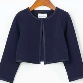 ユナイテッドアローズグリーンレーベルリラクシング(UNITED ARROWS green label relaxing)の新品　130 冠婚葬祭　女の子　子供　ボレロ　フォーマル　ジャケット(ドレス/フォーマル)