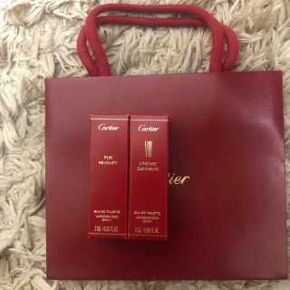 カルティエ(Cartier)のカルティエ　香水　2本セット(香水(女性用))