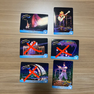 ディズニー(Disney)のビリーヴ　シーオブドリームス　コレクションカード(キャラクターグッズ)
