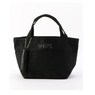 シップス(SHIPS)の新品！SHIPSタッセル ポケットトートバッグ(ブラック)(トートバッグ)