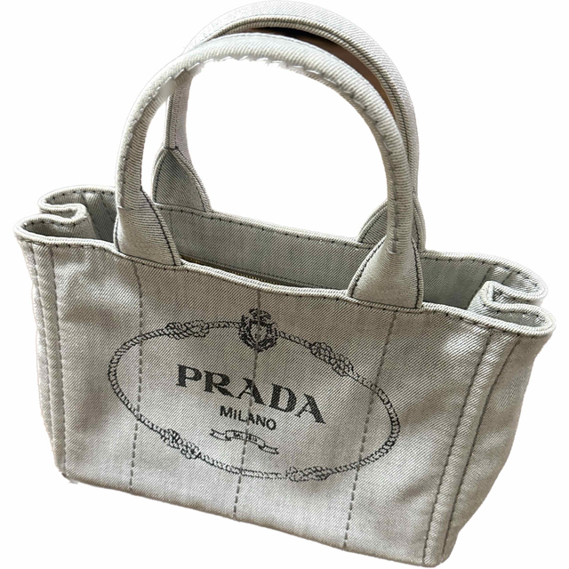 PRADA - PRADA(プラダ)カナパ トートバッグ デニムの通販 by shop