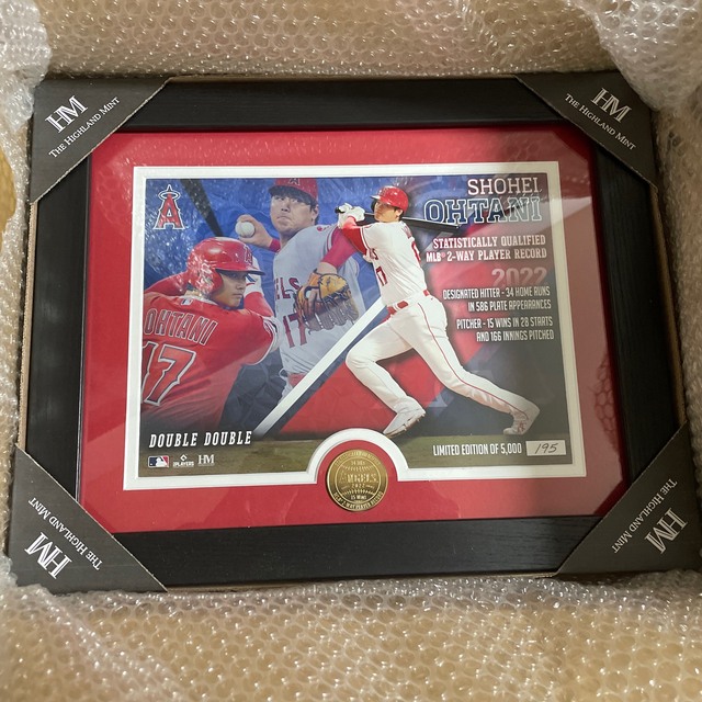 新品】 シングルコインフォトミント 1,000 / 大谷翔平2022投打ダブル