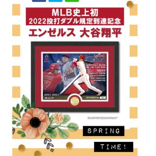 大谷翔平2022投打ダブル規定到達記念　シングルコインフォトミント