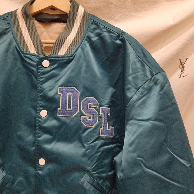 DIESEL - 美品✨DIESEL バーシティボンバージャケット スタジャン L