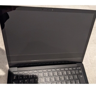 マイクロソフト(Microsoft)のSurface Laptop 3 13.5インチ V4C-00039 ブラック(ノートPC)