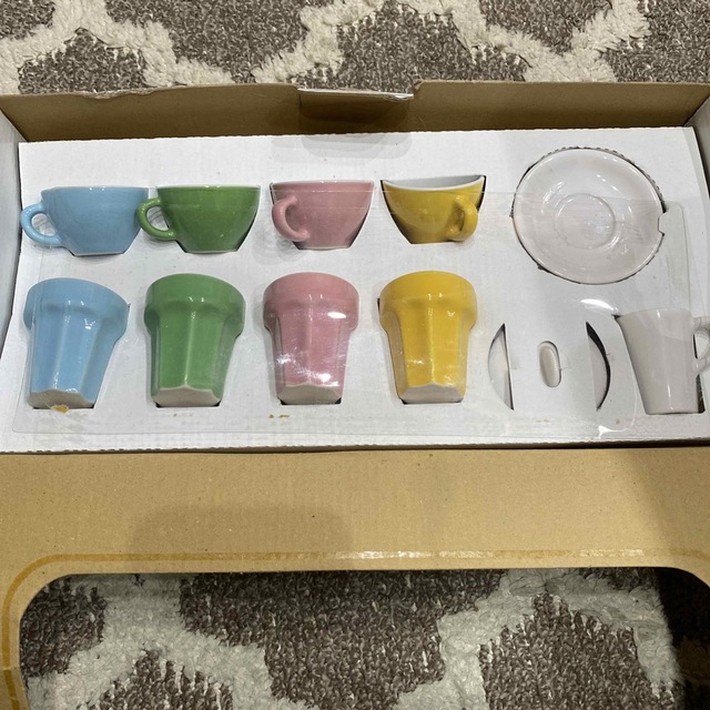 IKEA(イケア)の新品　IKEA DUKTIG ドゥクティグ おままごとセット　陶器 食器 ハンドメイドのキッズ/ベビー(おもちゃ/雑貨)の商品写真