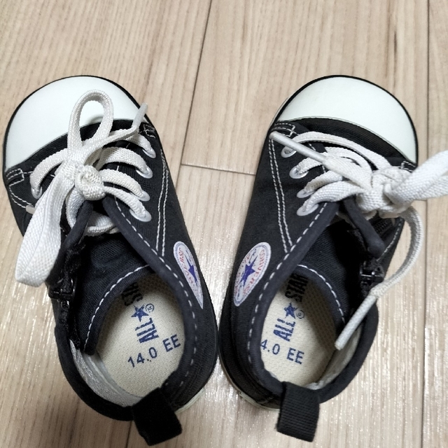 CONVERSE(コンバース)の【ジャスミン様専用】コンバース First★Star 14.0cm2E キッズ/ベビー/マタニティのベビー靴/シューズ(~14cm)(スニーカー)の商品写真