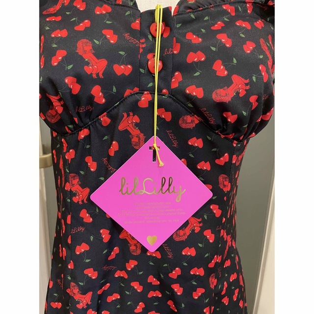 【新品未使用】lilLilly x Valfre LUCYcherryDress 7