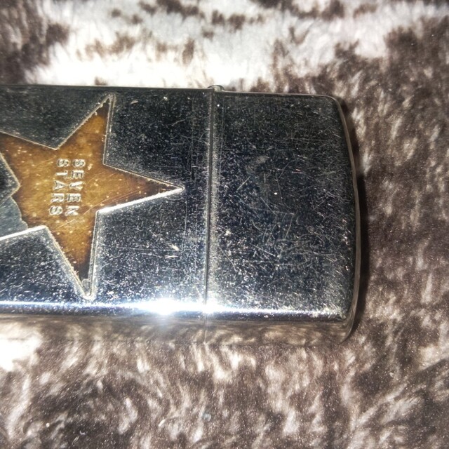 Zippo セブンスター　懸賞品　痛み大 メンズのファッション小物(タバコグッズ)の商品写真