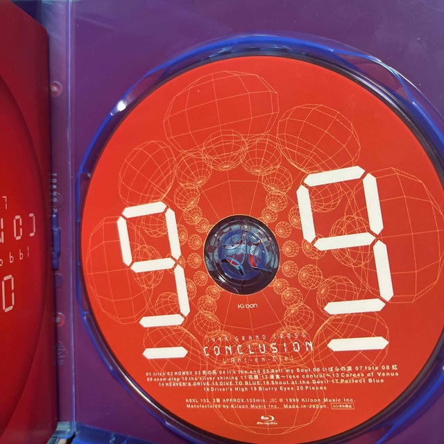 ミュージックL1999　GRAND　CROSS　CONCLUSION Blu-ray