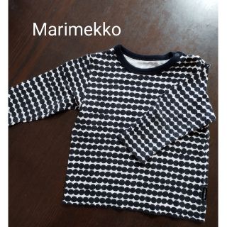 ユニクロ(UNIQLO)のユニクロ　Marimekko　マリメッコ　ベビー　Tシャツ　ロンT　80　キッズ(シャツ/カットソー)