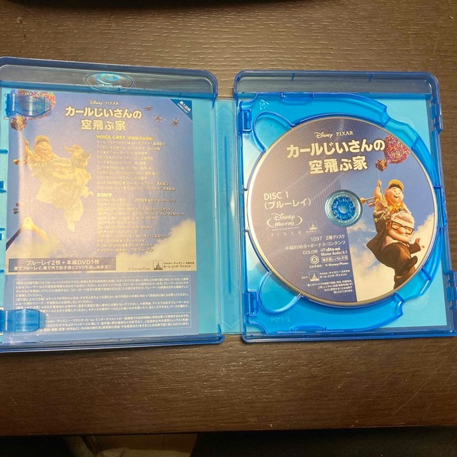 Disney(ディズニー)のカールじいさんの空飛ぶ家　Blu-ray+DVD エンタメ/ホビーのDVD/ブルーレイ(アニメ)の商品写真
