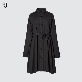 ジルサンダー(Jil Sander)のsale!新品タグ付☆UNIQLO＋J☆ドルマンスリーブシャツワンピース(ひざ丈ワンピース)