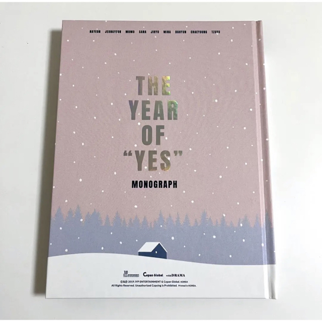 TWICE MONOGRAPH The year of YES モノグラフ 2