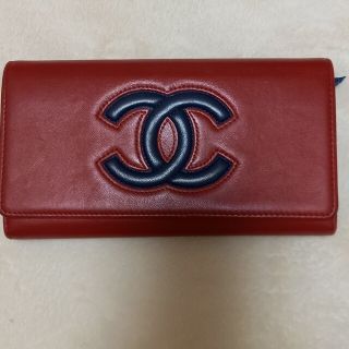 CHANEL - 美品オススメ☆シャネル デカココ 長財布 レッドの通販 by ...