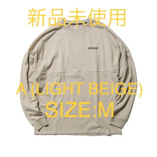 エフシーアールビー(F.C.R.B.)のFCRB BIG LOGO L/S TEAM BAGGY TEE ライトベージュ(Tシャツ/カットソー(七分/長袖))