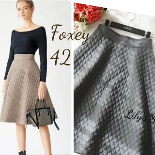 フォクシー(FOXEY) クロス ひざ丈スカートの通販 30点 | フォクシーの