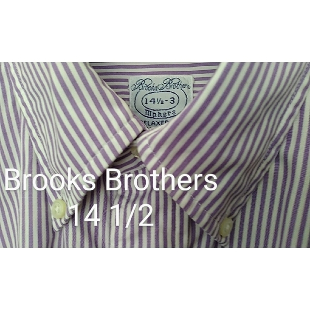 再入荷 Brooks Brothers US製 コットンドレスシャツ 14 1/2 3 - シャツ