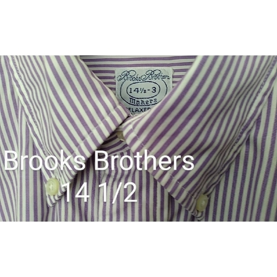 Brooks Brothers(ブルックスブラザース)のBrooks Brothers US製 コットンドレスシャツ 14 1/2  3 メンズのトップス(シャツ)の商品写真