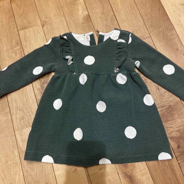 ZARA(ザラ)のZARA ドット　ワンピース キッズ/ベビー/マタニティのベビー服(~85cm)(ワンピース)の商品写真