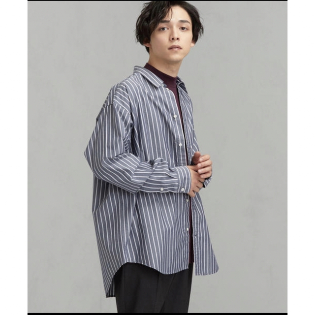 UNITED ARROWS green label relaxing(ユナイテッドアローズグリーンレーベルリラクシング)のCM ★★GLR ロゴバギーシャツ　L メンズのトップス(シャツ)の商品写真