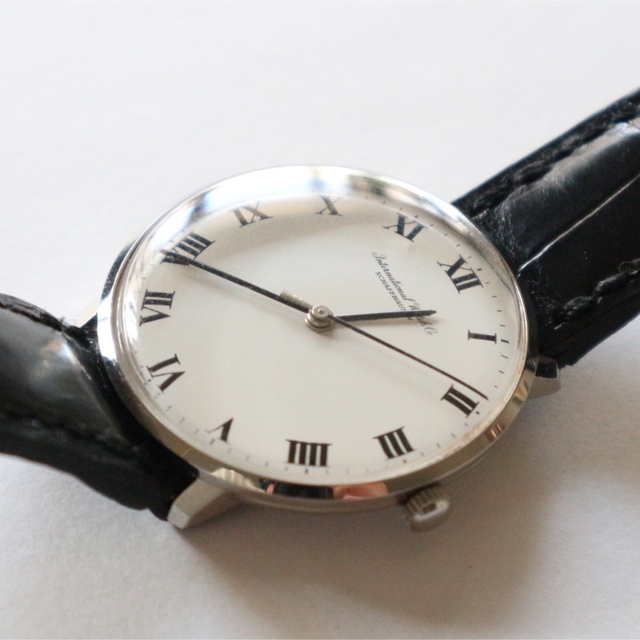 IWC(インターナショナルウォッチカンパニー)の時計　iwc オールドインター　インター　ローマン　アンティーク メンズの時計(腕時計(アナログ))の商品写真