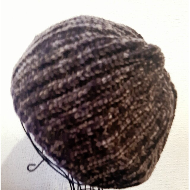 AfternoonTea(アフタヌーンティー)のアフタヌーンティー・モール ベレー帽・チャコールグレー レディースの帽子(ハンチング/ベレー帽)の商品写真