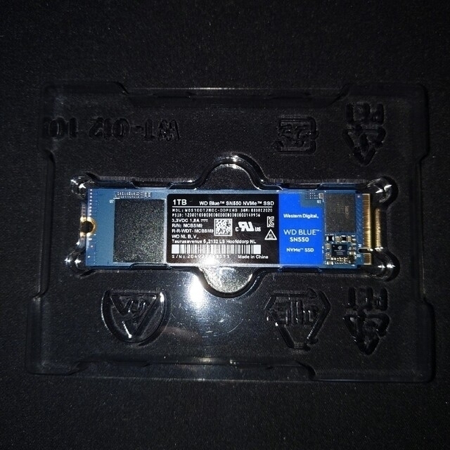 WD Blue SN550 1TB M.2 SSD PCIe3.0 NVMe