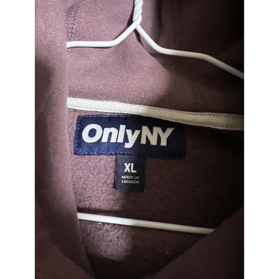 日本未入荷□ONLY NY□NYC パークス ロゴ パーカー 黒S 海外限定-