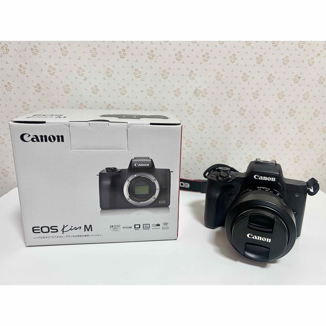 Canon - Canon EOS KISS M レンズキット【3/31まで】の通販 by 