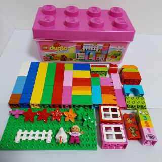 LEGO duplo レゴデュプロ　ピンクのコンテナデラックス(知育玩具)