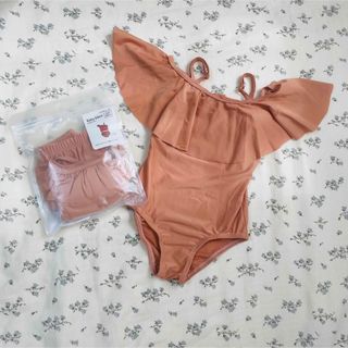 スリーコインズ(3COINS)の新品 3coins kids & baby 水着 ビキニ 2点セット 姉妹リンク(水着)