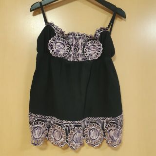ANNA SUI☆レース トップス キャミソール-