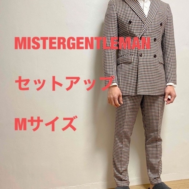 MISTERGENTLEMAN(ミスタージェントルマン)の値下げ！MISTERGENTLEMAN セットアップ メンズのスーツ(セットアップ)の商品写真